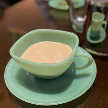 ファイヤーキングのカフェで