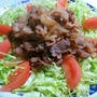 玉ねぎたっぷり牛焼き肉プレート