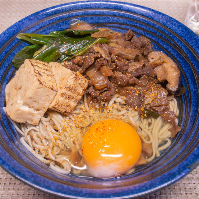 すき焼き蕎麦