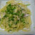 ２種類のネギと蒸し鶏のパスタほか