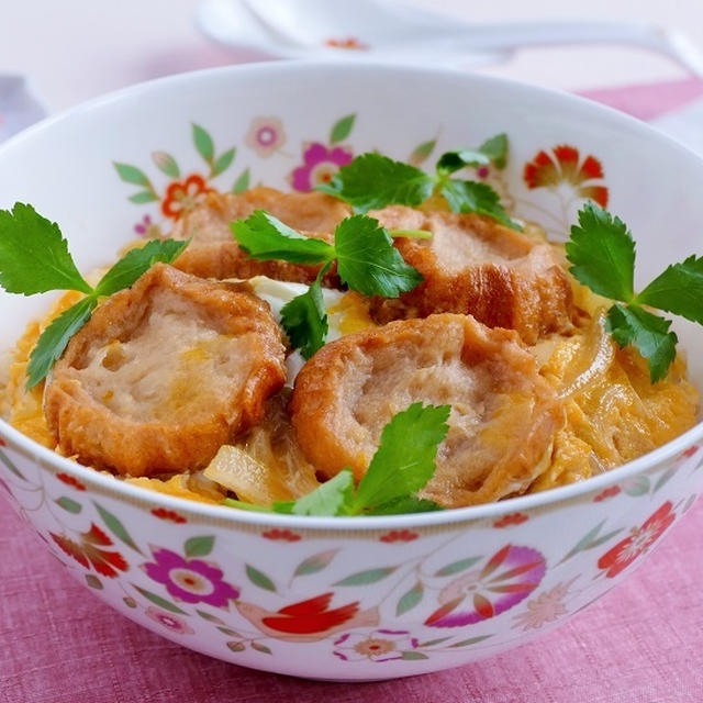 仙台名物「油麩丼」