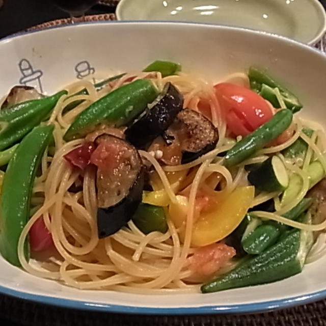 た～ぷり野菜のパスタ