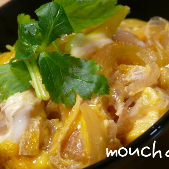 ☆きつね(=^・v・^=)/の入った親子丼☆