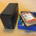 BUFFALOのNASが故障した時のHDD換装記録４回目（WD Red）