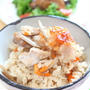 鶏とごぼうの炊き込みご飯（4合分）　レシピ