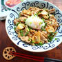 温玉ガーリック豚丼【#フーディストアワード2019　#だしとスパイスの魔法シリーズ】