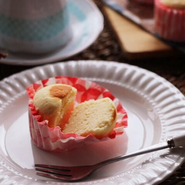 ホットケーキミックスで♡チーズ蒸しケーキレシピ