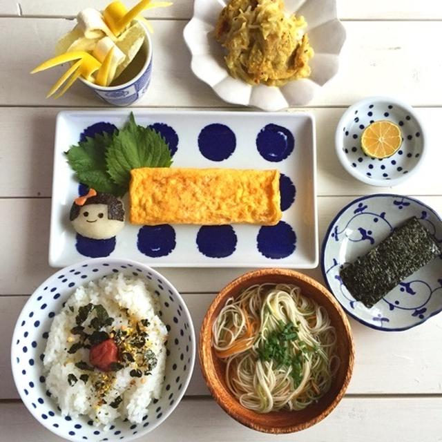 女の子＊大根おろしアート付き 玉子焼き