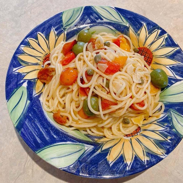 パスタとワイン