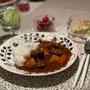 オーブンでじっくり火入れしたカレーのお肉がホロホロで美味しかった✨