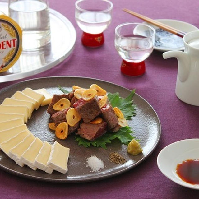 刺身カマンベールチーズ！「おうちパーティーのとっておきテーブル」提案中！