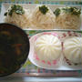 素麺をつけ麺風にしてみたよ☆(*^^*)