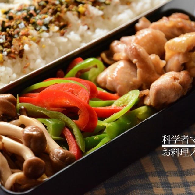 はちみつマーマレードチキンがメインのお弁当