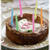 ダブルチーズケーキ。　とお誕生日の献立。