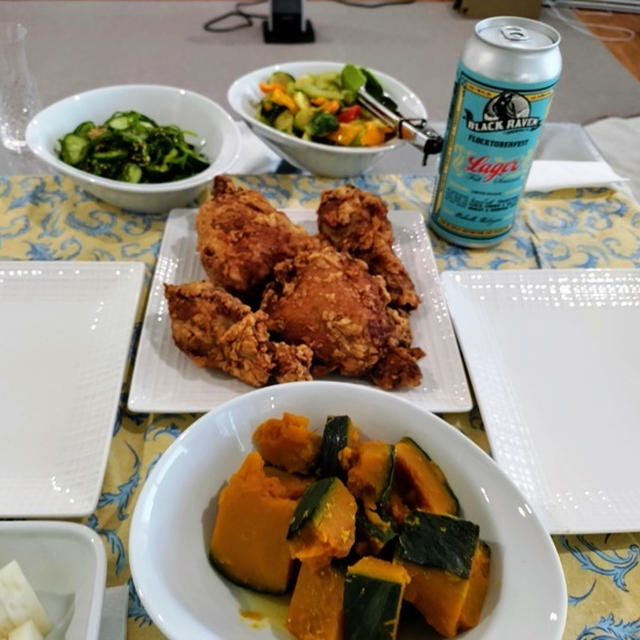 今年の私の庭仕事は終わった ～ また梨が来た ～ ローカルのラガービールが旨い