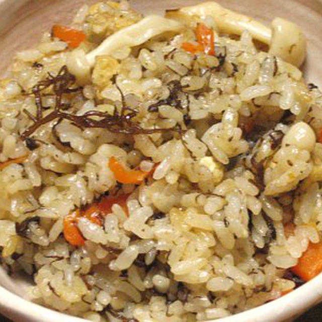 もずくの炊き込みご飯
