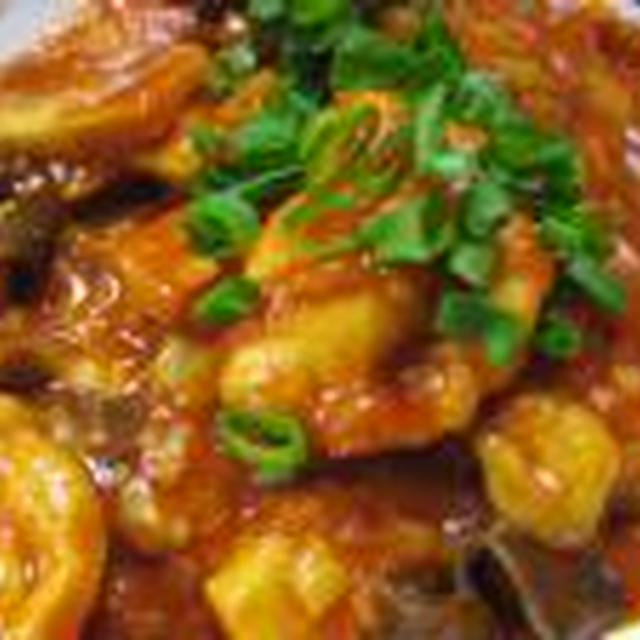 ＊【鶏胸肉のマリネで】チリソース炒め