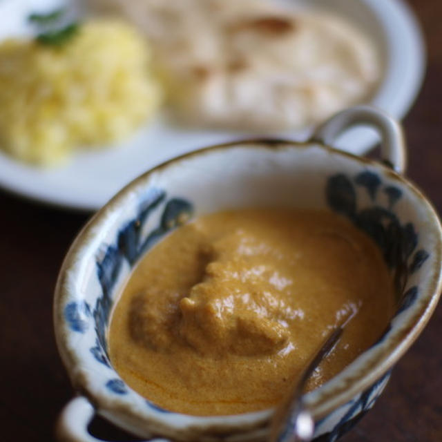 バターココナッツチキンカレー。