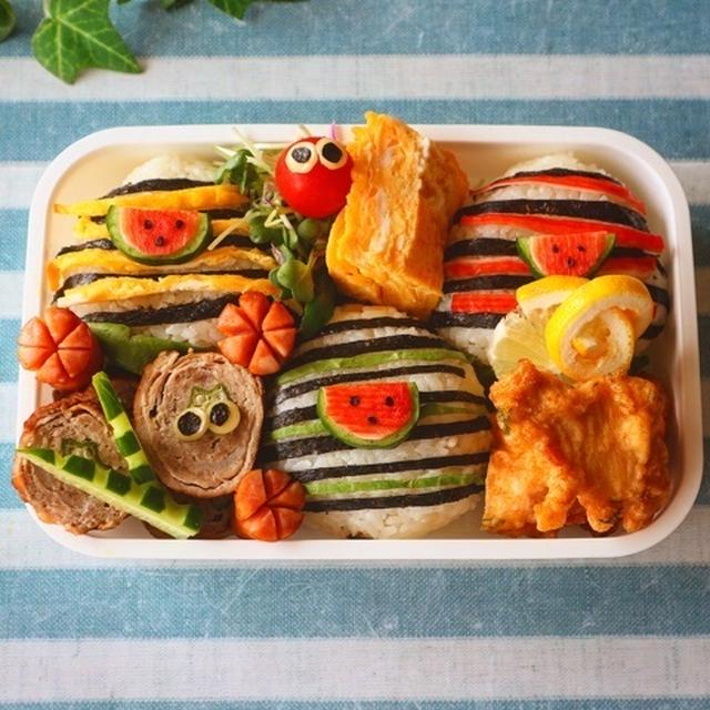 スイカ＊夏弁当