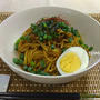 パパッとランチ♪麻婆豆腐の素　de　汁なし坦々麺