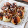 フライパンで簡単！じゃがいもチーズ揚げたこ焼き風レシピ！たこ焼き器なし