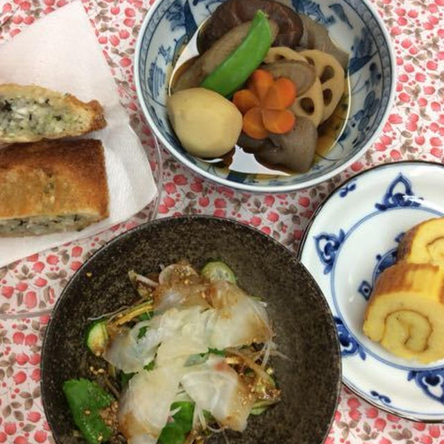 12月第２週の教室、おせちの前半