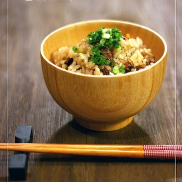 忙しい一日は簡単さんま缶の炊き込みご飯♪