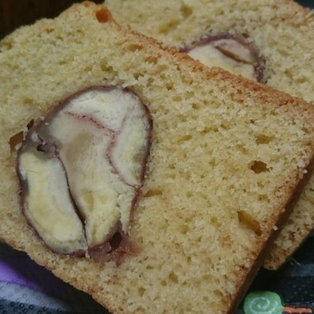 栗の渋皮煮入りパウンドケーキ🍰