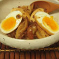 ゆで卵とちくわの甘煮・リメイク料理