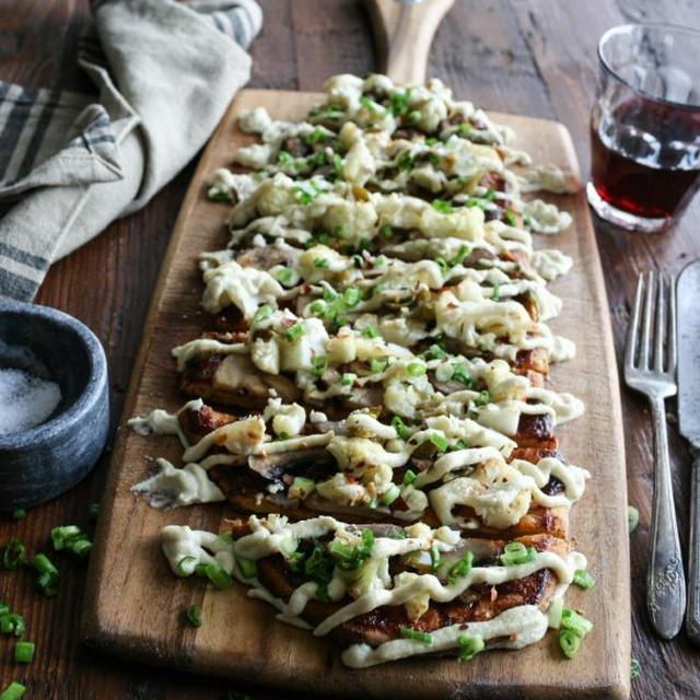 Sweet Potato Crusted Pizzaスイートポテトクラストピザ