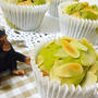 卵不使用!!抹茶ホワイトチョコマフィン♪