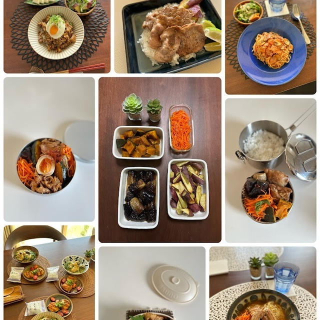 1週間の日持ちおかずと50代オット用弁当、主婦のお昼ごはん、晩ごはん献立と外食したお店（梅田・蔵前・五反田）などなど