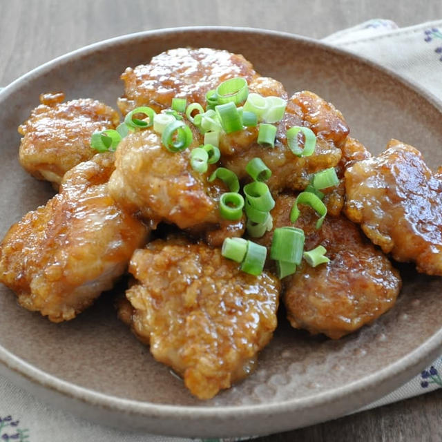 甘辛味でごはんにピッタリ！「鶏肉の甘辛焼き」