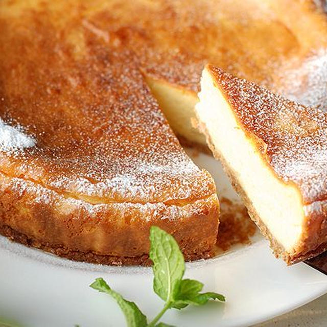 土台も手作り ベイクドチーズケーキ By うさぎママさん レシピブログ 料理ブログのレシピ満載