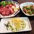 この時間に更新ですが・・・塩麹豆腐とアスパラガスのミモザサラダ♪