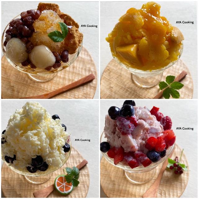 買ってよかった！！おうちで本格カキ氷に挑戦♡