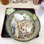 特製ロース肉と茄子天の冷しおろしそば大盛りねぎ多めを啜る（番外編）〜名代 箱根そば〜