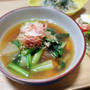 【家ごはん】 名古屋のお雑煮　[レシピ] カニ玉ニラ春雨 / お雑煮