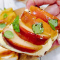 りんごとクリームチーズのハニーブルスケッタ by HiroMaruさん