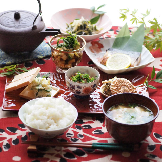 うちのおばんざい　山形の郷土料理「だし」など