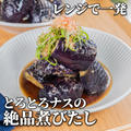 レンジで一発❣️とろとろナスの絶品煮びたし✨色鮮やかに仕上げるコツも紹介