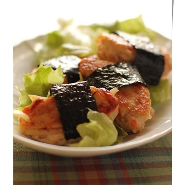 かめ代さんの【野菜たっぷり！のり巻きチキン】