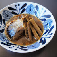 さば缶とごぼうのさっぱり煮