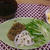 牛肉と蓮根の蜂蜜醤油サラダ