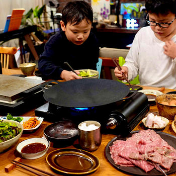 きのうの献立：お家焼き肉