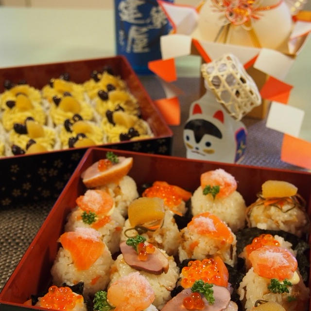 ひな祭りにも お重入り一口手まり寿司 By あさごはん1108さん レシピブログ 料理ブログのレシピ満載