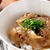 大根とひき肉の生姜あんかけ丼