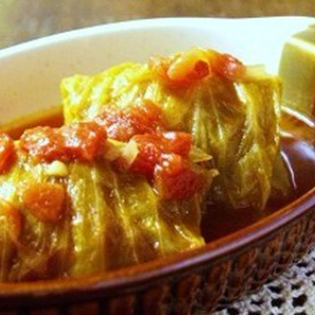 トマトスープのロールキャベツ By 北嶋佳奈さん レシピブログ 料理ブログのレシピ満載