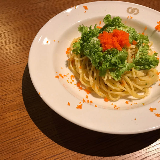 絶品 とびっことわさび菜のレモンパスタ By Ryogoさん レシピブログ 料理ブログのレシピ満載