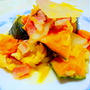  " かぼちゃとベーコンの煮物 "